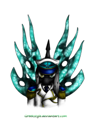 Size: 800x1000 | Tagged: safe, artist:greekstyle, imported from derpibooru, oc, oc only, oc:king ao, anthro, changeling, changeling oc, clothes, hat, horn, looking at you, military, military uniform, navy, necktie, simple background, smiling, smiling at you, solo, transparent background, uniform, wings