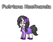 Size: 216x172 | Tagged: safe, artist:dematrix, imported from derpibooru, oc, oc:putriana hoofmanda, pony, unicorn, pony town, clothes, cute, female, mare, open mouth, simple background, solo, transparent background