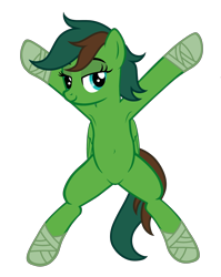 Size: 3065x3849 | Tagged: safe, artist:equestria secret guard, imported from derpibooru, oc, oc only, oc:windy barebow evergreen, pegasus, pony, armpits, bedroom eyes, belly button, bondage, featureless crotch, female, happy, happy bondage, helpless, looking at you, lying down, mare, pegasus oc, sexy, show accurate, simple background, solo, spread eagle, spread legs, spreading, transparent background