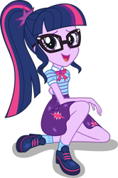 Size: 7382x11101 | Tagged: safe, artist:alandssparkle, imported from derpibooru, sci-twi, twilight sparkle, human, equestria girls, dangerously high res, female, glasses, simple background, solo, transparent background, vector