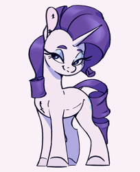 Size: 2500x3060 | Tagged: safe, artist:aquaticvibes, imported from derpibooru, rarity, pony, unicorn, female, high res, mare, simple background, solo