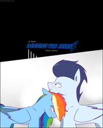 Size: 2964x3671 | Tagged: safe, imported from derpibooru, rainbow dash, soarin', pegasus, pony, comic, duo, female, male, mare, shipping, soarindash, stallion, straight, wonderbolts