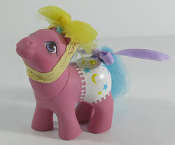 Size: 723x600 | Tagged: safe, imported from derpibooru, earth pony, pony, baby, baby pony, baby starburst, brushable, cute, g1, irl, photo, toy