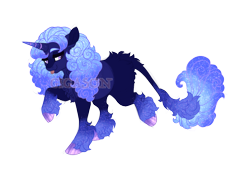 Size: 3800x2600 | Tagged: safe, artist:gigason, imported from derpibooru, oc, oc:bellatrix, classical unicorn, pony, unicorn, :p, cloven hooves, female, leonine tail, magical lesbian spawn, mare, obtrusive watermark, offspring, parent:nightmare moon, parent:trixie, simple background, solo, tongue out, transparent background, unshorn fetlocks, watermark