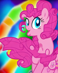 Size: 512x640 | Tagged: safe, imported from derpibooru, pinkie pie, earth pony, pony, ai content, ai generated, female, generator:purplesmart.ai, generator:stable diffusion, solo