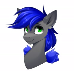 Size: 2362x2362 | Tagged: safe, artist:buvanybu, imported from derpibooru, oc, oc only, pegasus, pony, bust, portrait, simple background, solo, white background