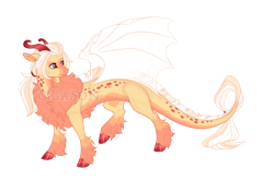 Size: 4100x2700 | Tagged: safe, artist:gigason, imported from derpibooru, oc, oc:pyro, draconequus, cloven hooves, interspecies offspring, obtrusive watermark, offspring, parent:discord, parent:sunset shimmer, parents:suncord, simple background, solo, transparent background, watermark