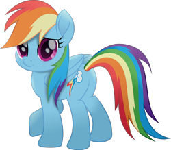 Size: 3711x3255 | Tagged: safe, artist:lincolnbrewsterfan, composite screencap, imported from derpibooru, vector edit, rainbow dash, pegasus, pony, rainbow roadtrip, adorable face, butt, cute, cute face, cute smile, dashabetes, female, folded wings, happy, inkscape, looking at you, magenta eyes, mare, movie accurate, multicolored hair, multicolored mane, multicolored tail, november, pink eyes, plot, rainbow hair, rainbow tail, rainbutt dash, simple background, smiling, smiling at you, solo, tail, three quarter view, transparent background, vector, wings