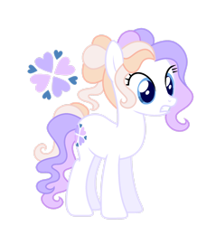 Size: 1600x1674 | Tagged: safe, artist:kabuvee, imported from derpibooru, oc, earth pony, pony, female, mare, pastel, simple background, solo, transparent background, wavy mane