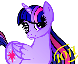 Size: 848x701 | Tagged: safe, artist:jewellier, imported from derpibooru, twilight sparkle, alicorn, pony, 2013, folded wings, horn, looking at you, simple background, solo, transparent background, twilight sparkle (alicorn), wings