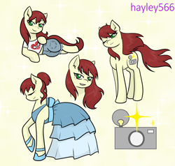 Size: 2448x2331 | Tagged: safe, artist:hayley566, imported from derpibooru, earth pony, pony, clothes, dress, female, marvel, mary jane watson, ponified, simple background, solo, spider-man