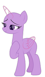 Size: 1854x3150 | Tagged: safe, artist:existencecosmos188, imported from derpibooru, oc, oc only, alicorn, alicorn oc, bald, base, eyelashes, female, hoof on chest, horn, mare, simple background, solo, transparent background, wings