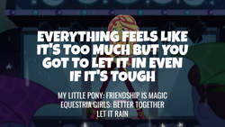 Size: 1920x1080 | Tagged: safe, edit, edited screencap, editor:quoterific, imported from derpibooru, screencap, sunset shimmer, human, equestria girls, equestria girls series, let it rain, spoiler:eqg series (season 2)