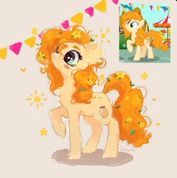 Size: 1615x1620 | Tagged: safe, artist:colorbrush, imported from derpibooru, screencap, pear butter, earth pony, pony, the perfect pear, cute, pearabetes, scene interpretation, screencap reference, solo
