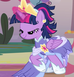 Size: 783x822 | Tagged: safe, imported from twibooru, twilight sparkle, clothes, coronation dress, dress, image, my little pony, png