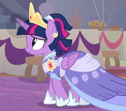 Size: 623x546 | Tagged: safe, imported from twibooru, clothes, coronation dress, dress, hoof shoes, image, my little pony, png, twilight sparkle alicorn