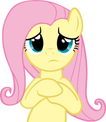 Size: 4799x5536 | Tagged: safe, artist:crusierpl, imported from derpibooru, fluttershy, pegasus, pony, season 2, the last roundup, absurd resolution, female, frown, lying down, mare, polish in description, sad, simple background, solo, translated in the description, transparent background, vector