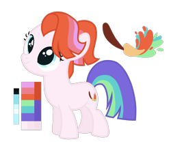 Size: 1400x1200 | Tagged: safe, artist:monochrome-sunsets, imported from derpibooru, oc, earth pony, pony, base used, female, filly, foal, magical lesbian spawn, offspring, parent:coconut cream, parent:toola roola, simple background, solo, transparent background