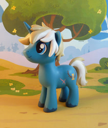 Size: 803x950 | Tagged: safe, artist:krowzivitch, imported from derpibooru, oc, oc:wooded bastion, pony, unicorn, figurine, irl, male, photo, solo, stallion