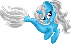 Size: 1280x790 | Tagged: safe, artist:starsongdusk, imported from derpibooru, oc, oc only, oc:starsong dust, pony, sea pony, seapony (g4), unicorn, female, seaponified, simple background, species swap, transparent background