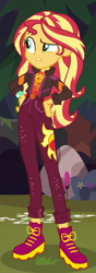 Size: 222x630 | Tagged: safe, imported from derpibooru, screencap, sunset shimmer, human, equestria girls, equestria girls series, sunset's backstage pass!, spoiler:eqg series (season 2), cropped, solo