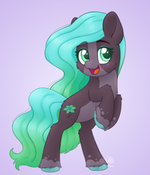 Size: 578x676 | Tagged: safe, artist:msaniiart, imported from derpibooru, oc, oc only, oc:luminessence, earth pony, pony, earth pony oc, female, mare, open mouth, smiling, solo, unshorn fetlocks