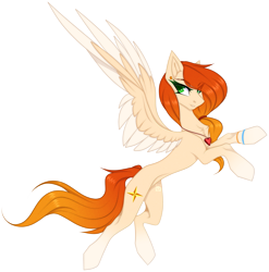 Size: 2821x2859 | Tagged: safe, artist:ouijaa, imported from derpibooru, oc, oc only, oc:amity starfall, pegasus, pony, cel shading, chest fluff, coat markings, colored, colored wings, concave belly, ear piercing, eye clipping through hair, eyebrows, eyelashes, gradient hair, gradient hooves, gradient mane, gradient tail, green eyes, gritted teeth, hair tie, high res, jewelry, looking back, multicolored wings, necklace, open mouth, pegasus oc, pendant, piercing, raised hooves, rearing, shading, side view, simple background, slim, socks (coat markings), solo, spread wings, tail, teeth, thin, transparent background, two toned wings, watermark, wings, wristband