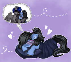 Size: 4000x3500 | Tagged: safe, artist:bizarre_pony, imported from derpibooru, commission, dream, sleeping