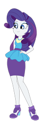 Size: 1700x4418 | Tagged: safe, artist:gmaplay, imported from derpibooru, rarity, human, equestria girls, equestria girls series, rarity peplum dress, simple background, solo, transparent background