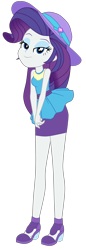 Size: 1500x4345 | Tagged: safe, artist:gmaplay, imported from derpibooru, rarity, human, equestria girls, equestria girls series, hat, rarity peplum dress, simple background, solo, transparent background