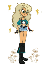 Size: 1280x1707 | Tagged: safe, artist:mapleb, imported from derpibooru, oc, oc only, oc:pittpiltover, anthro, human, equestria girls, clothes, equestria girls-ified, humanized, short shirt, simple background, solo, transparent background