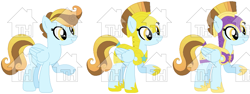 Size: 1117x422 | Tagged: safe, artist:gaines, imported from derpibooru, oc, oc only, oc:sugar heart, pegasus, pony, armor, female, mare, obtrusive watermark, offspring, old art, parent:pound cake, parent:princess flurry heart, parents:poundflurry, pegasus oc, royal guard, royal guard armor, simple background, solo, toyhouse, toyhouse watermark, watermark, white background