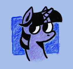 Size: 1324x1249 | Tagged: safe, artist:horsewizardart, imported from derpibooru, twilight sparkle, pony, minimalist, solo