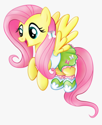 Size: 860x1060 | Tagged: safe, imported from twibooru, fluttershy, clothes, dress, image, my little pony, png