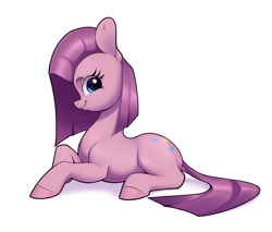 Size: 3020x2575 | Tagged: safe, artist:aquaticvibes, imported from derpibooru, pinkie pie, earth pony, pony, cute, cuteamena, female, looking at you, mare, pinkamena diane pie, simple background, smiling, solo, white background