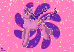 Size: 5787x4092 | Tagged: safe, artist:katarablankart, imported from derpibooru, earth pony, pony, female, g3, solo, sparkleberry swirl