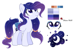 Size: 1842x1239 | Tagged: safe, artist:existencecosmos188, imported from derpibooru, oc, oc only, pegasus, pony, base used, ethereal mane, eyelashes, female, looking up, mare, pegasus oc, reference sheet, simple background, smiling, solo, starry mane, transparent background, wings