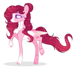 Size: 1644x1539 | Tagged: safe, artist:existencecosmos188, imported from derpibooru, oc, oc only, pegasus, pony, eyelashes, female, mare, pale belly, pegasus oc, raised hoof, simple background, slim, solo, thin legs, transparent background, wings