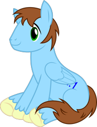 Size: 2048x2682 | Tagged: safe, artist:jp, derpibooru exclusive, imported from derpibooru, oc, oc only, pegasus, pony, derpibooru community collaboration, .svg available, 2023 community collab, male, simple background, sitting, solo, stallion, svg, transparent background, vector