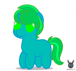 Size: 1255x1177 | Tagged: safe, artist:wheatley r.h., derpibooru exclusive, imported from derpibooru, oc, oc only, oc:kimi, unicorn, chibi, female, horn, mare, simple background, solo, unicorn oc, vector, watermark, white background