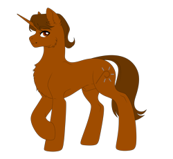 Size: 2563x2362 | Tagged: safe, artist:elberas, imported from derpibooru, oc, oc only, oc:rustle subterranean, pony, unicorn, male, simple background, slim, solo, stallion, transparent background