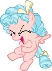 Size: 295x404 | Tagged: safe, artist:pascalmulokozi2, edit, edited screencap, imported from derpibooru, screencap, cozy glow, pegasus, pony, school raze, background removed, evil laugh, eyes closed, female, filly, flying, foal, hooves on belly, laughing, not a vector, open mouth, simple background, solo, transparent background