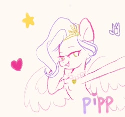 Size: 1050x985 | Tagged: artist needed, source needed, safe, imported from derpibooru, pipp petals, pegasus, pony, adorapipp, cute, female, g5, mare, solo