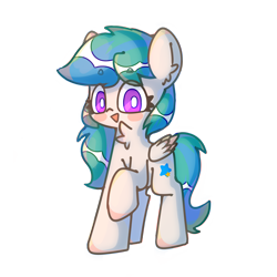 Size: 3543x3543 | Tagged: safe, artist:cro, imported from derpibooru, oc, oc only, oc:lancy, pegasus, pony, derpibooru community collaboration, 2023 community collab, cute, female, looking at you, mare, simple background, smiling, solo, transparent background