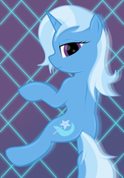 Size: 2288x3296 | Tagged: safe, artist:rugalack moonstar, imported from derpibooru, trixie, pony, unicorn, female, looking at you, mare, phone wallpaper, smiling, solo