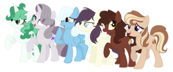 Size: 1280x534 | Tagged: safe, artist:monochrome-sunsets, imported from derpibooru, chancellor puddinghead, clover the clever, commander hurricane, princess platinum, private pansy, smart cookie, pegasus, pony, unicorn, base, base used, simple background, transparent background