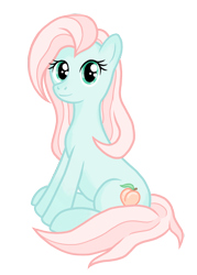 Size: 1000x1400 | Tagged: safe, artist:norlieth, imported from derpibooru, oc, oc only, earth pony, pony, derpibooru community collaboration, 2023 community collab, digital art, earth pony oc, female, full body, looking at you, mare, simple background, sitting, smiling, smiling at you, solo, transparent background