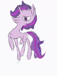 Size: 1350x1800 | Tagged: safe, imported from derpibooru, twilight sparkle, pony, alternate hairstyle, solo