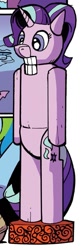 Size: 439x1334 | Tagged: safe, artist:andypriceart, idw, imported from derpibooru, starlight glimmer, spoiler:comic, spoiler:comicholiday2019, cropped, g4, nutcracker, solo, wat