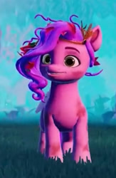 Size: 390x599 | Tagged: safe, imported from derpibooru, pipp petals, pegasus, pony, adorapipp, cute, female, g5, gameloft, mare, messy, messy mane, my little pony: mane merge, solo